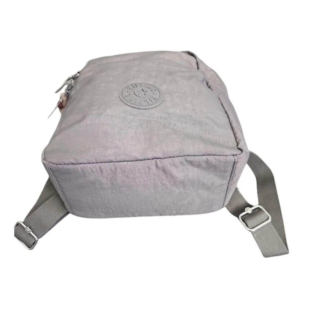 Kipling Gray Backpack Lightweight Compact Daypack Travel School Bag‎